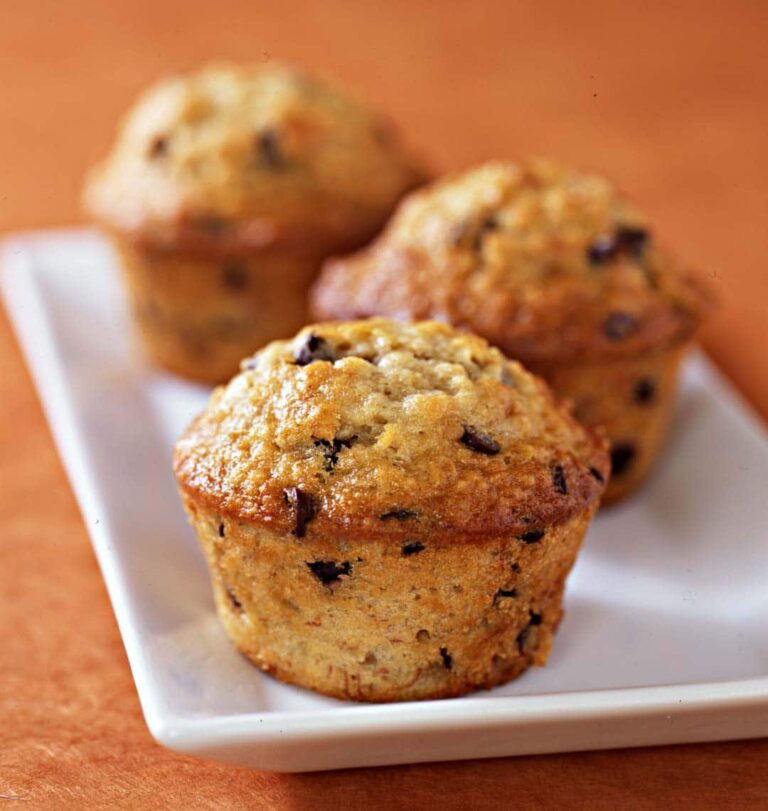 Muffins avoine et banane
